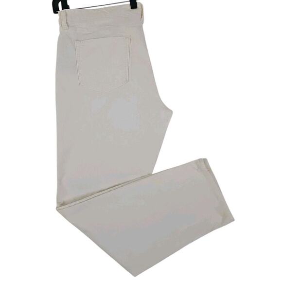 Gap ~Woman Size 14/32R~ Off-White Corduroy Premium Skinny Pants Cotton Blend. - Picture 11 of 14